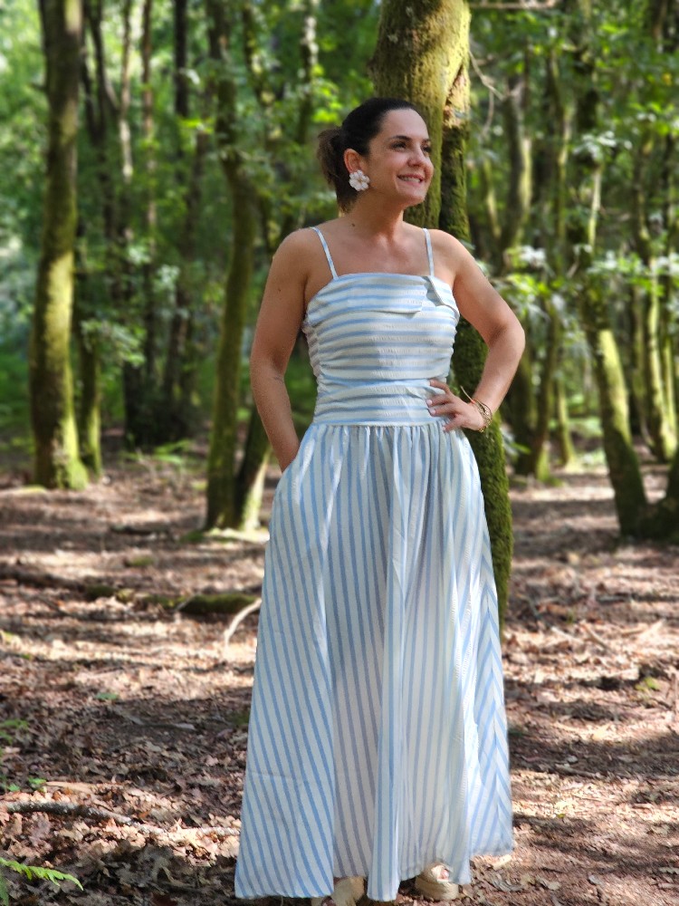 VESTIDO POMME RAYAS VESTIDO POMME RAYAS