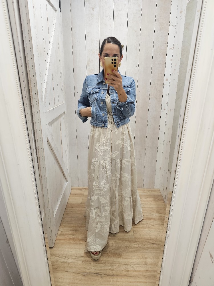 CAZADORA DENIM CROP CAZADORA DENIM CROP