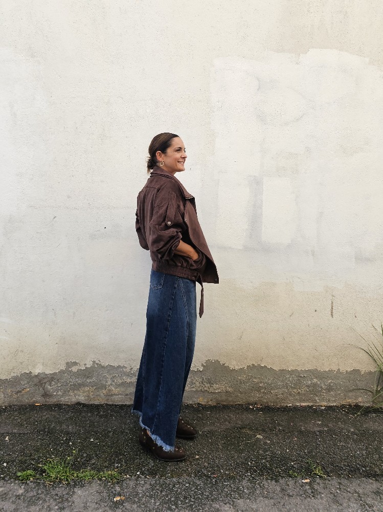 FALDA LARGA DENIM