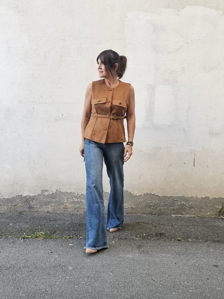 DENIM WIDELEG