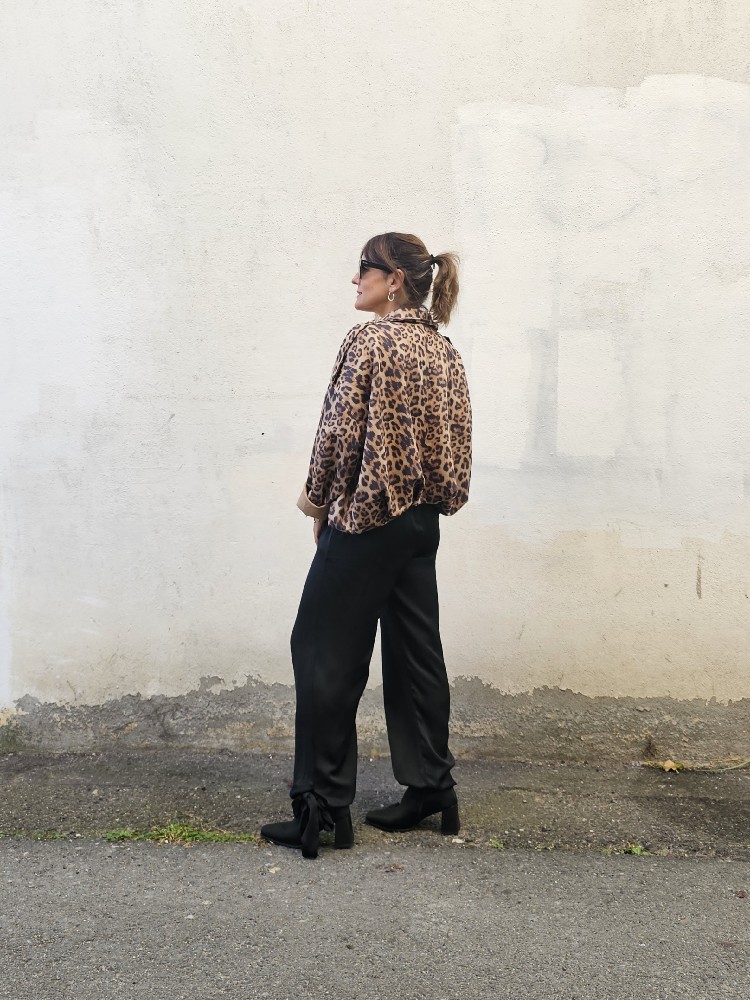BOMBER ANTELINA ANIMALPRINT