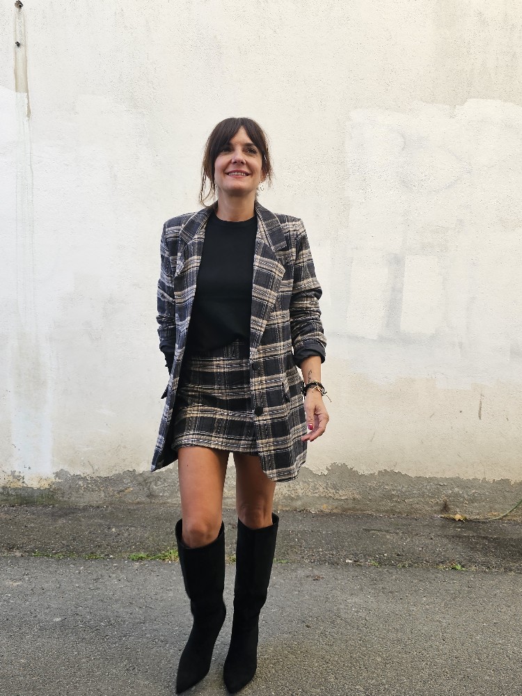 BLAZER CUADROS PAO