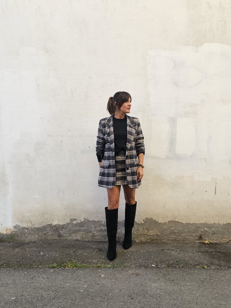 BLAZER CUADROS PAO