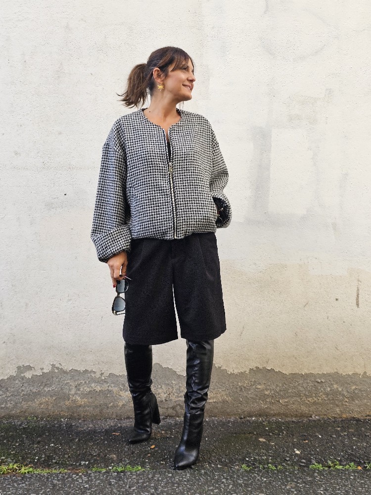 BOMBER PATA DE GALLO