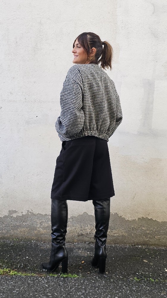 BOMBER PATA DE GALLO