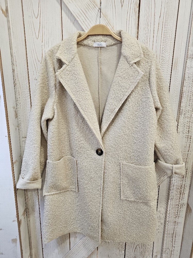 ABRIGO RIZO BOLSILLOS