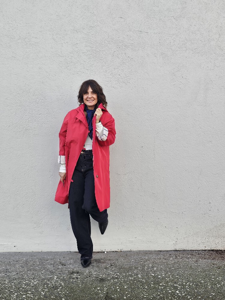 TRENCH KATIA ROJO TRENCH KATIA ROJO