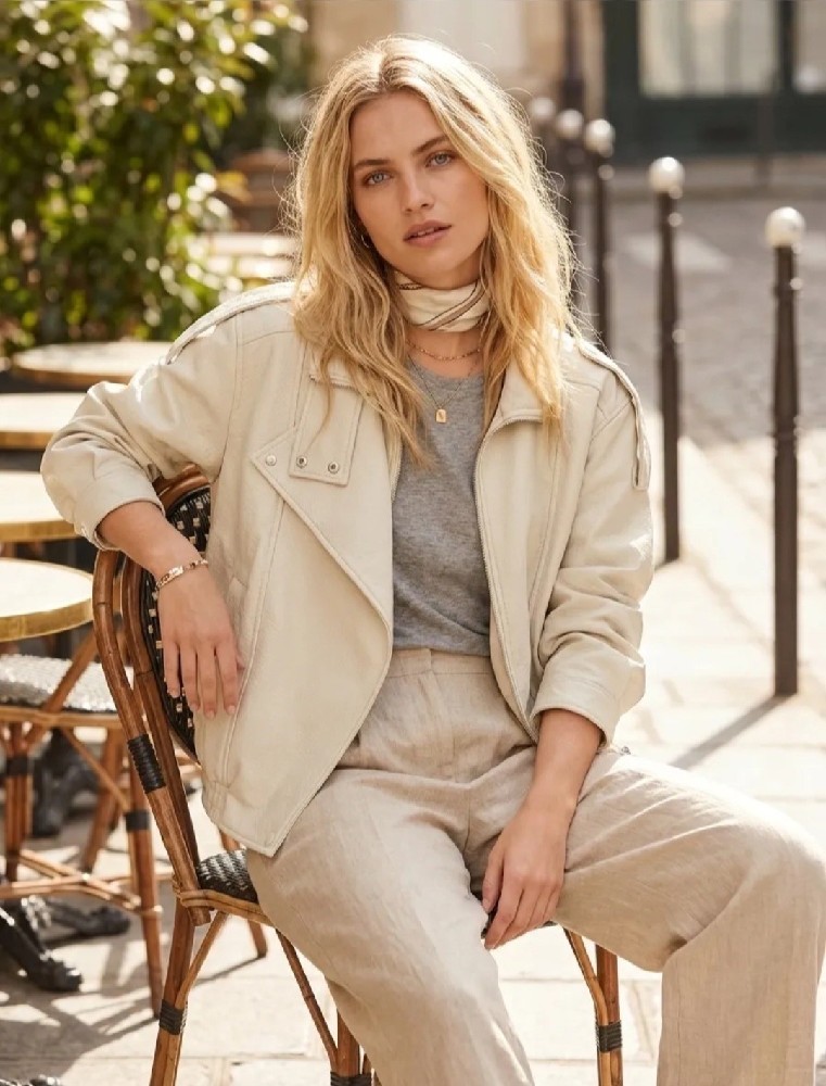 CAZADORA CELIA CREMA CAZADORA CELIA CREMA