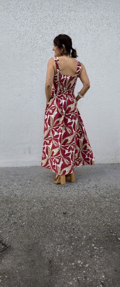 VESTIDO FEUILLES VESTIDO FEUILLES