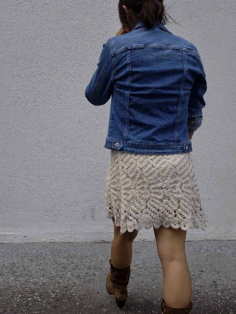 FALDA MINI CROCHET FALDA MINI CROCHET