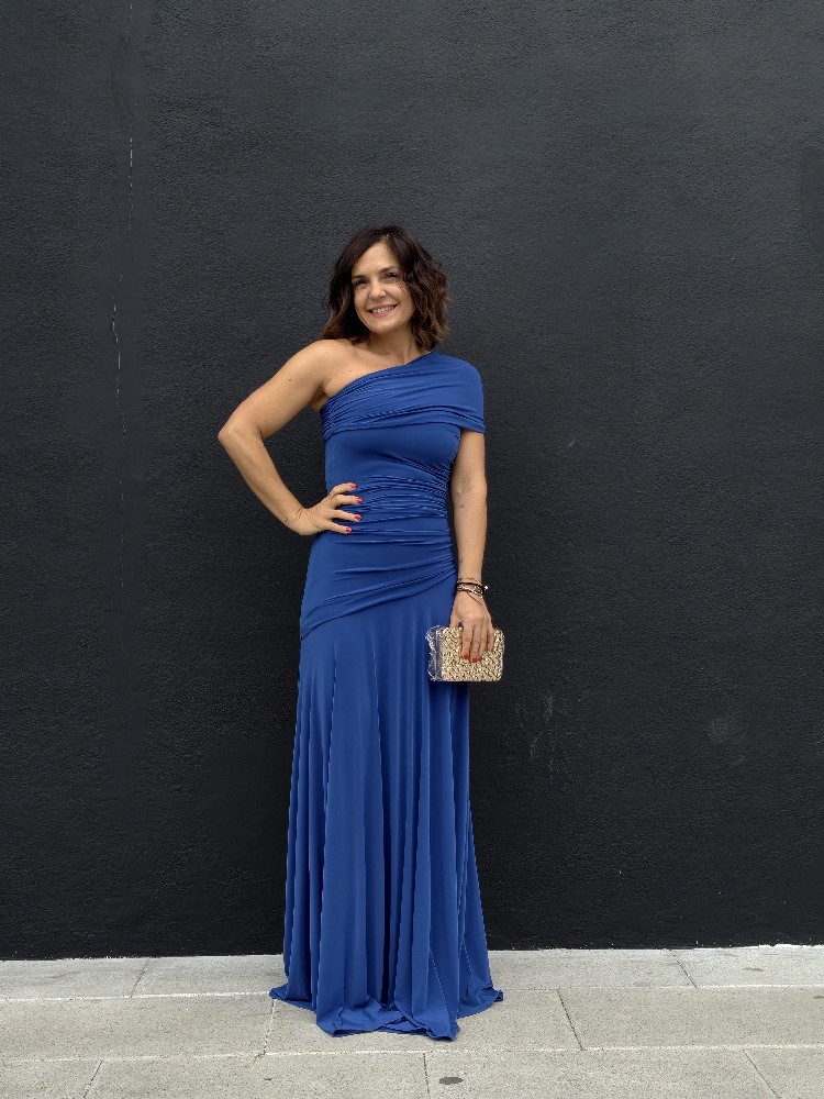 VESTIDO ASIM�TRICO