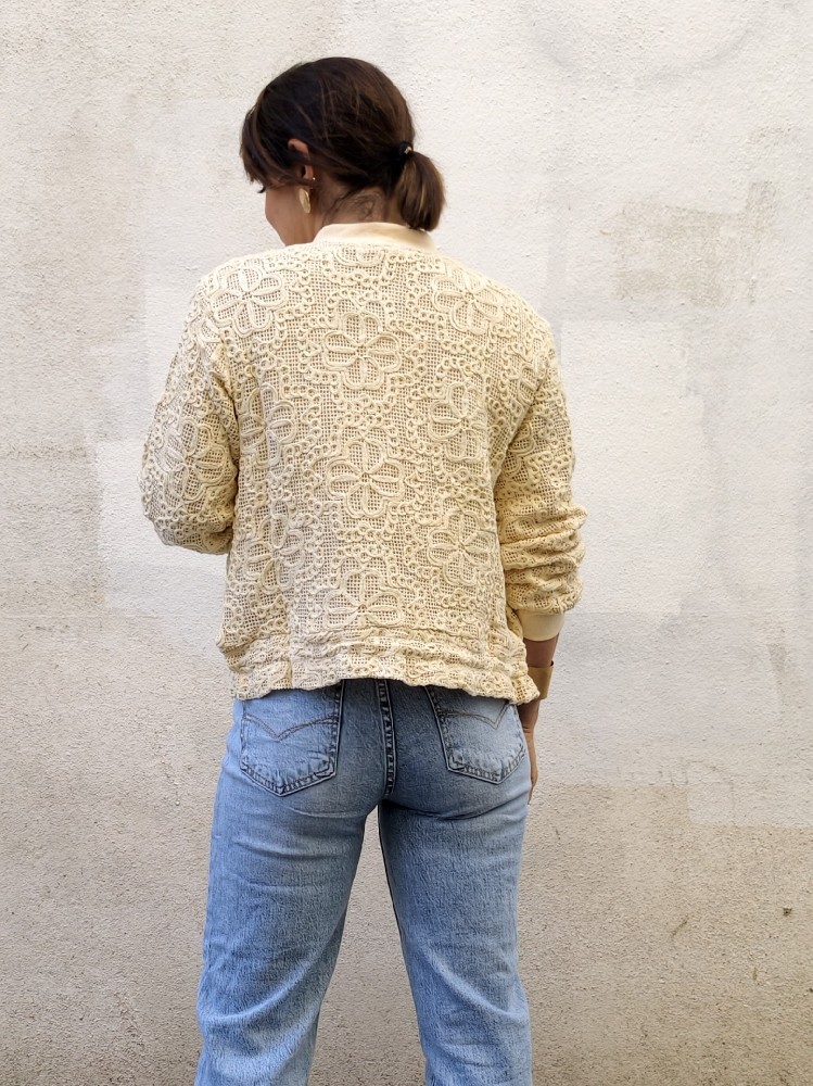 BOMBER CROCHET
