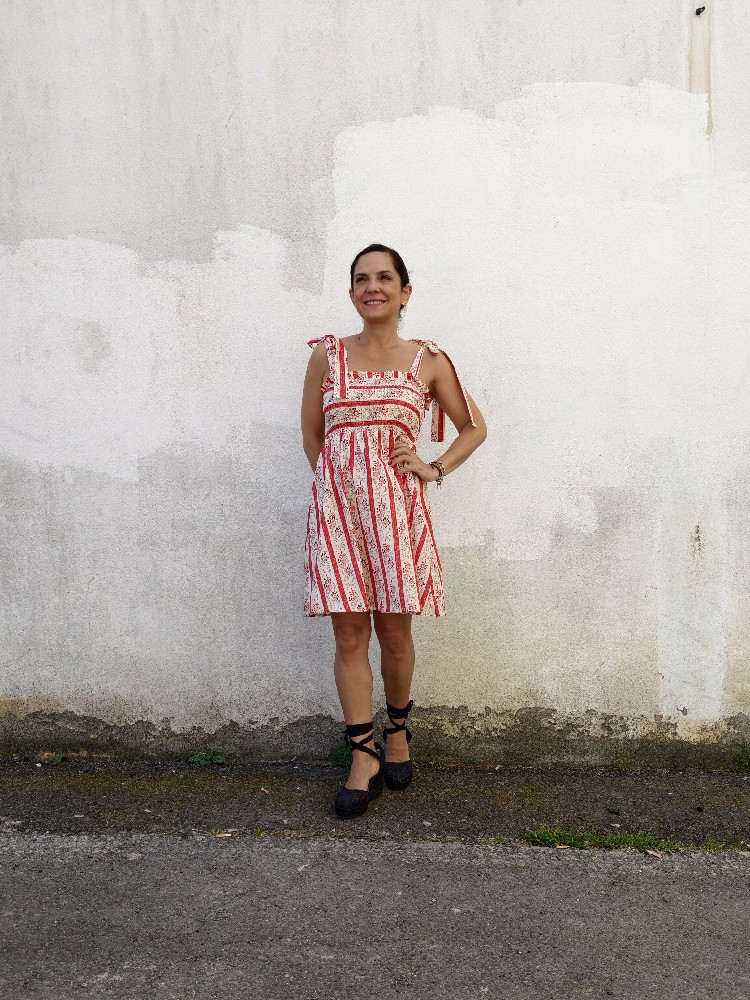 VESTIDO LIBERTY RAYAS VESTIDO LIBERTY RAYAS