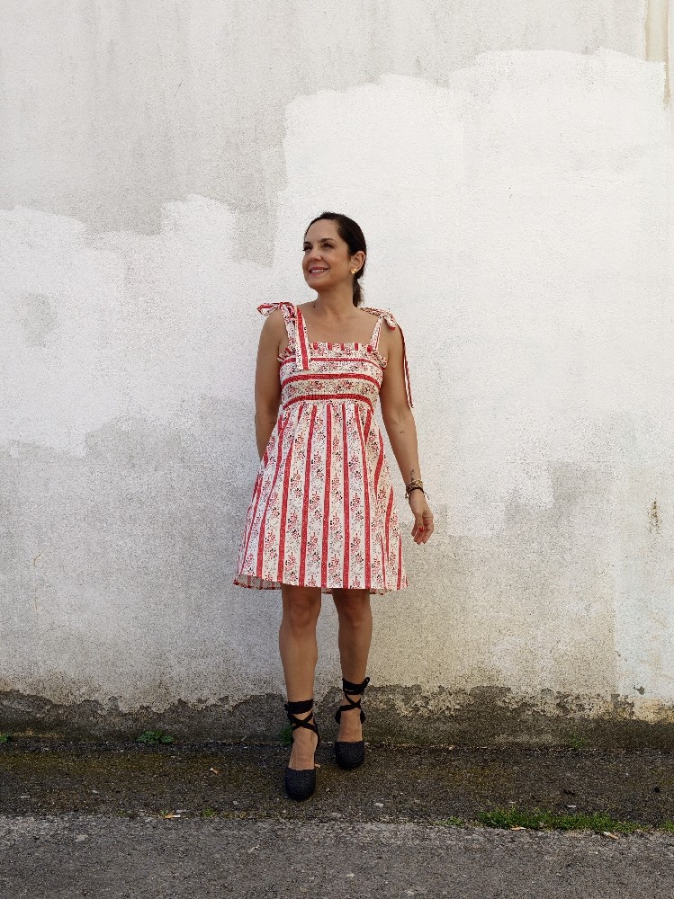VESTIDO LIBERTY RAYAS VESTIDO LIBERTY RAYAS