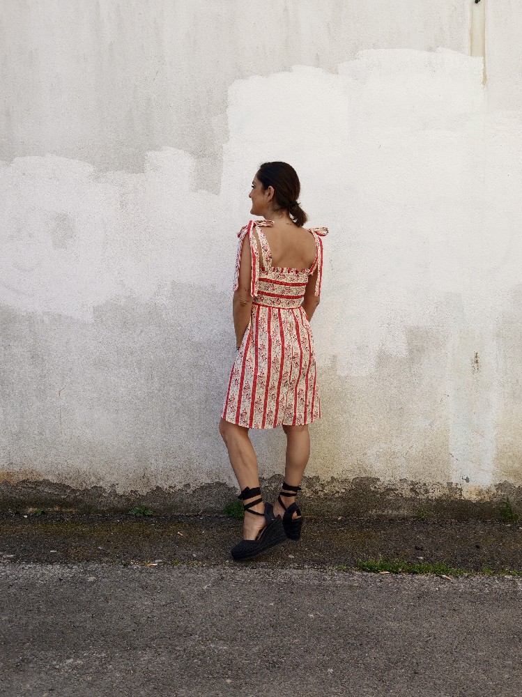 VESTIDO LIBERTY RAYAS VESTIDO LIBERTY RAYAS