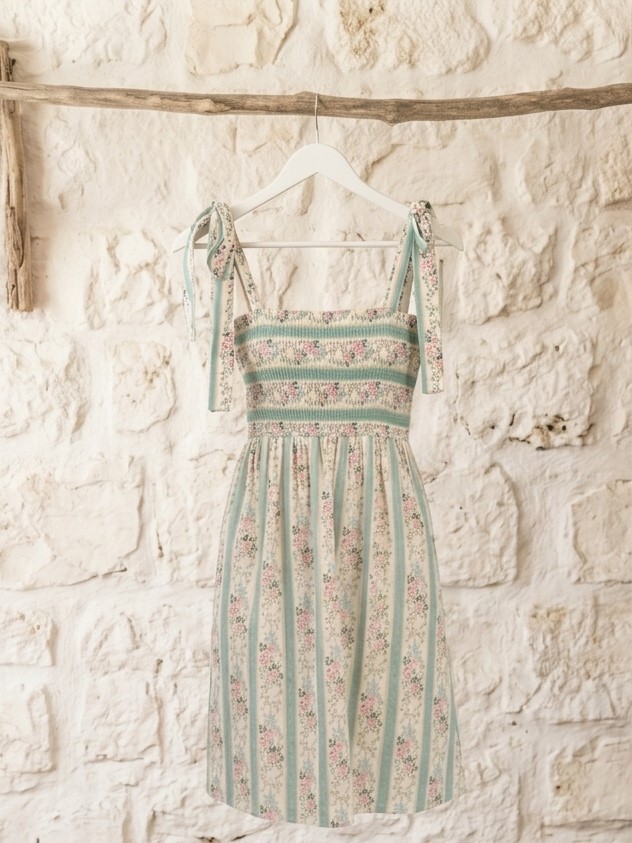 VESTIDO LIBERTY RAYAS VESTIDO LIBERTY RAYAS