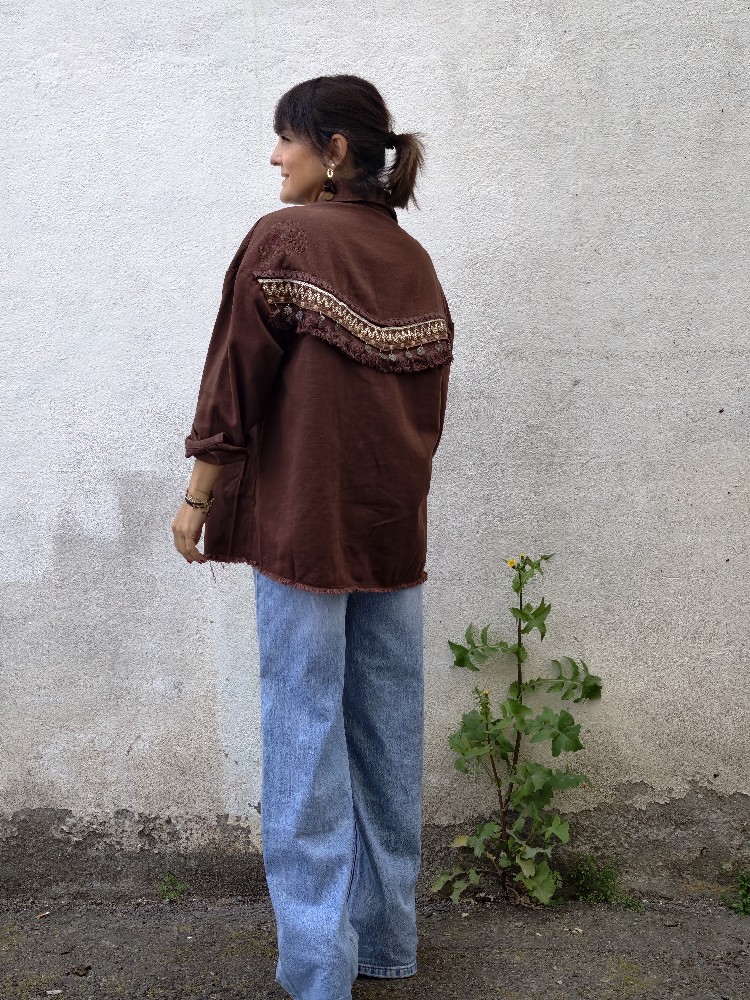 SOBRECAMISA ABALORIOS SOBRECAMISA ABALORIOS