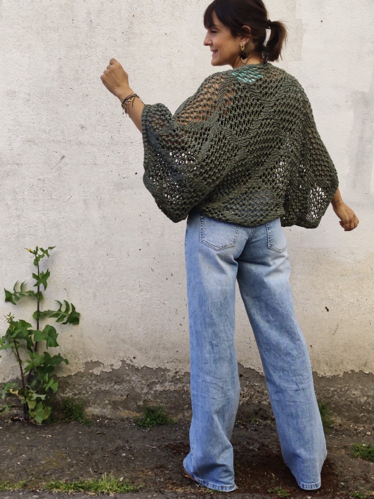 SUETER CROCHET LAZO SUETER CROCHET LAZO