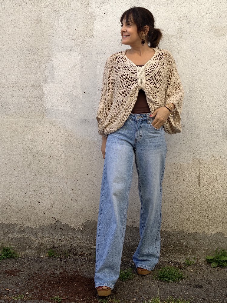 SUETER CROCHET LAZO SUETER CROCHET LAZO