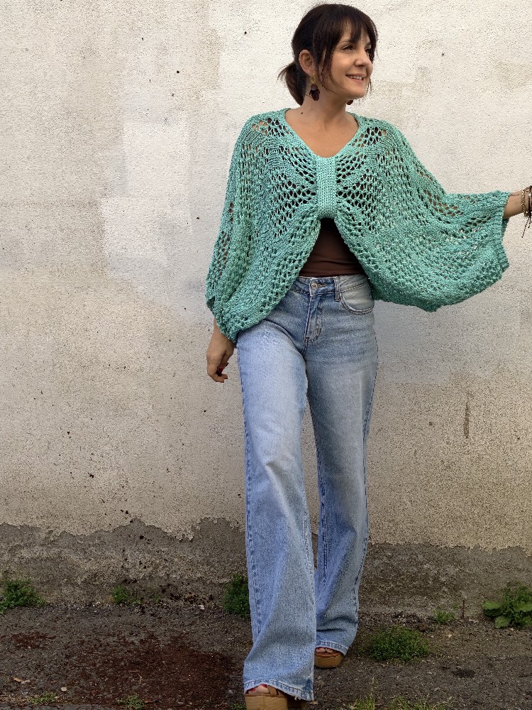 SUETER CROCHET LAZO SUETER CROCHET LAZO