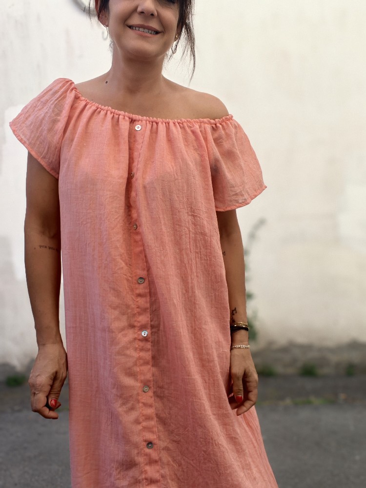 VESTIDO RUSTICO BOTONES VESTIDO RUSTICO BOTONES