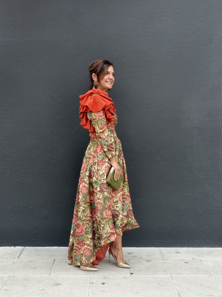 VESTIDO REBECA TAPIZ VESTIDO REBECA TAPIZ