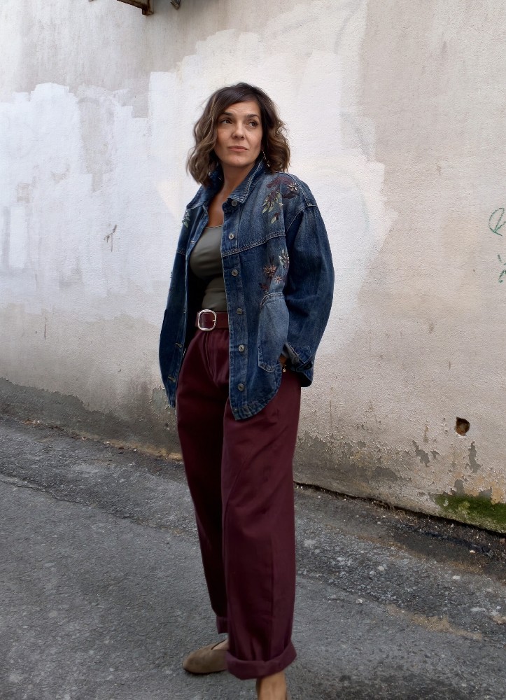 SOBRECAMISA DENIM BORDADOS
