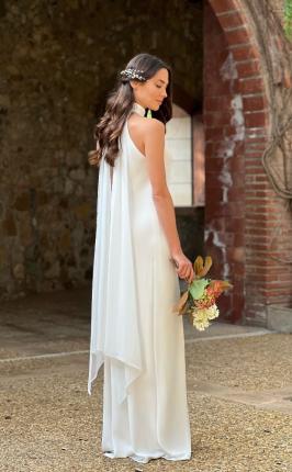 VESTIDO NOVIA HALTER - Ver los detalles del producto