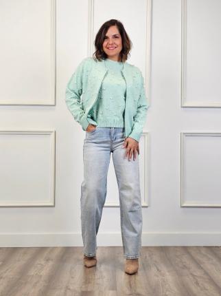 CHAQUETA PERLAS - Ver os detalles do produto