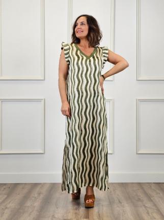 VESTIDO ESTAMPADO - Ver os detalles do produto