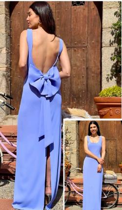 VESTIDO LARGO RUBAN - Ver los detalles del producto