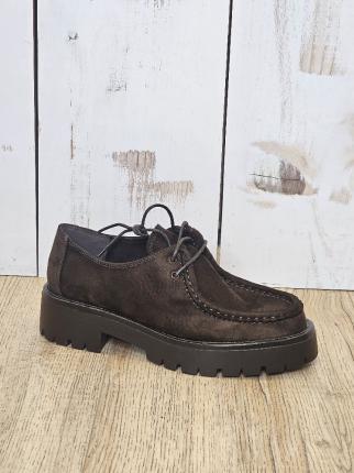 ZAPATO CORDONES ANTELINA - Ver os detalles do produto