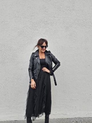 FALDA TUL PERLAS - Ver os detalles do produto