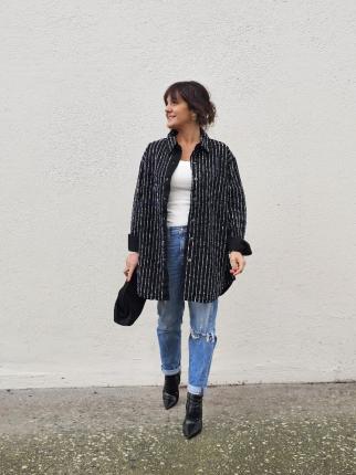 SOBRECAMISA STRASS - Ver los detalles del producto