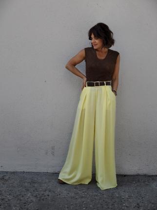 PANTALON PALAZZO - Ver os detalles do produto