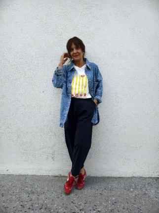 SOBRECAMISA DENIM OVERSIZE - Ver los detalles del producto