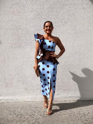 VESTIDO MOTES - Ver los detalles del producto