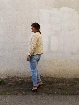 BOMBER CROCHET - Ver os detalles do produto