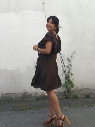 VESTIDO CORTO MARIQUITA - Ver los detalles del producto