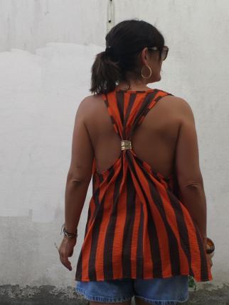 BLUSA RAYAS VUELO - Ver los detalles del producto
