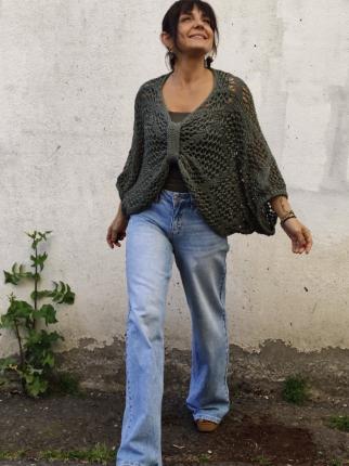 SUETER CROCHET LAZO - Ver los detalles del producto