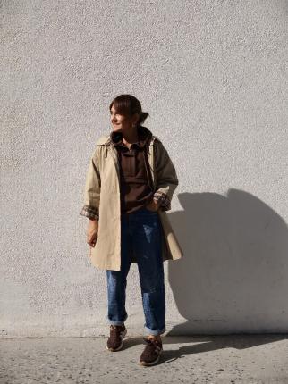 TRENCH REVERSO CUADROS - Ver los detalles del producto