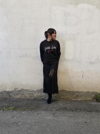 FALDA ENCAJE - Ver los detalles del producto