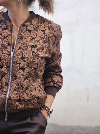 BOMBER JACQUARD - Ver los detalles del producto